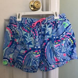 Lilly Pulitzer printed athletic shorts